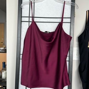 Silky Cowl Neck Camisole